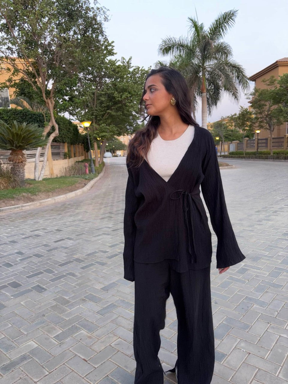 Noir Whisper Pants
